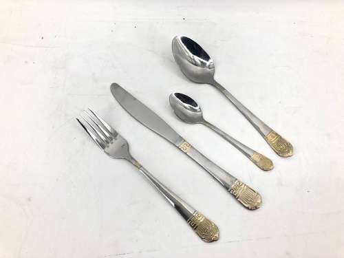 Brand New*** Hoffmayer 18/10 Stainless Steel 72 piece cutlery set** Comes in two Drawers Wooden Box