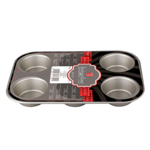 **Berlinger Haus Non-Stick Coating Muffin Pan - Bronze (6 Cup),BH-1429
