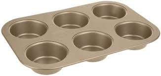 **Berlinger Haus Non-Stick Coating Muffin Pan - Bronze (6 Cup),BH-1429