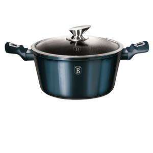 Berlinger Haus 20cm Marble Coating Casserole Pot - Aquamarine Edition,BH-1878