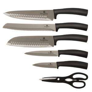 BERLINGER HAUS 6-PIECE MARBLE COATING KNIFE SET,BH-2403