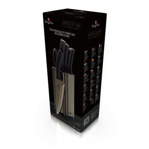 BERLINGER HAUS 6-PIECE MARBLE COATING KNIFE SET,BH-2403