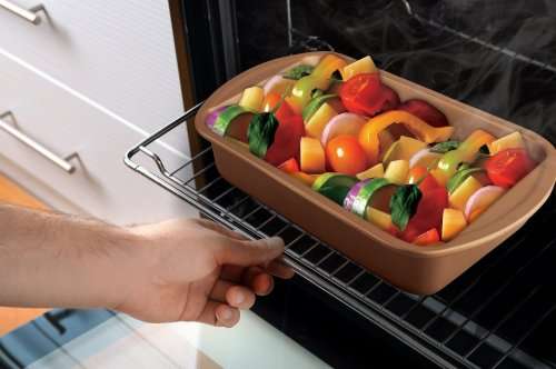 Blaumann 35cm Non-Stick Carbon Steel Oblong Roaster - Le Chef Collection