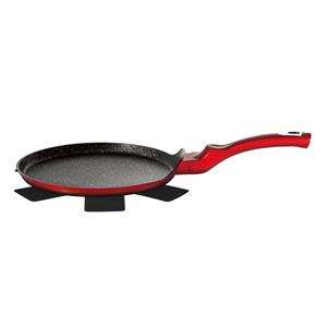 Berlinger Haus 25cm Marble Coating Pancake Pan - Burgundy Metallic Line