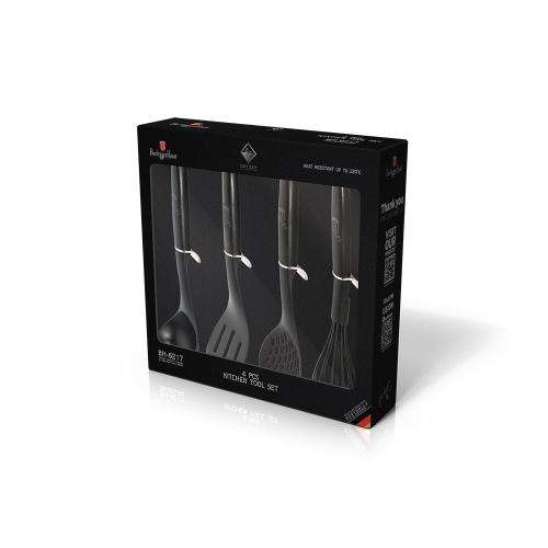 Berlinger Haus 4-Piece Nylon Kitchen Utensil Set - Aquamarine Edition