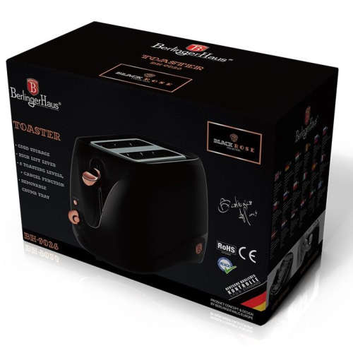 Berlinger Haus 2-Slice Toaster - Black Rose BH-9026