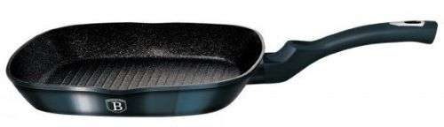 Berlinger Haus 28cm Marble Coating Grill Pan - Aquamarine Edition