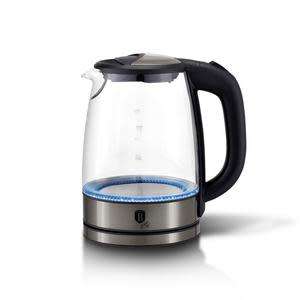Berlinger Haus 2200W Electric Glass Kettle - Carbon Metallic