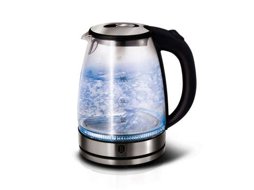 Berlinger Haus 2200W Electric Glass Kettle - Carbon Metallic