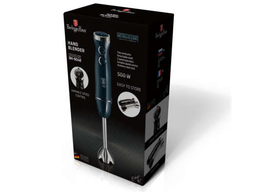 Berlinger Haus 500W Hand Blender - Aquamarine Edition,BH-9048