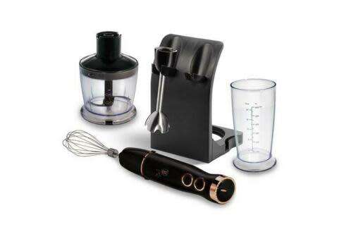 Berlinger Haus 5-Piece Hand Blender Set - Black Rose Collection,BH-9049