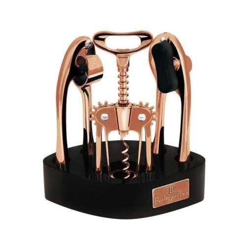 Berlinger Haus 4-Piece Kitchen Gadget Set - Black Rose Collection,BH-1970