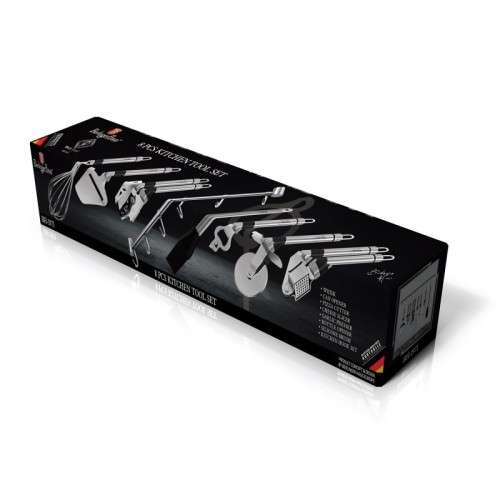 Berlinger Haus 8-Piece Kitchen Gadget Set - Black Royal Collection, BH-1971