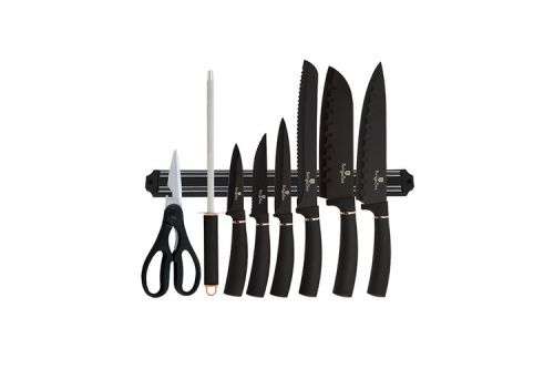Berlinger Haus 10-Piece Marble Coating Knife Set with Magnetic Hanger, BH-2420