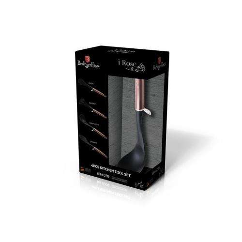 Berlinger Haus 4-Piece Nylon Kitchen Utensil Set - i-Rose Edition