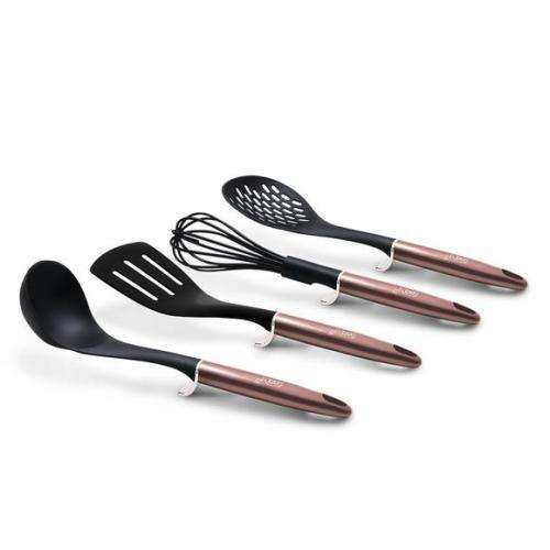 Berlinger Haus 4-Piece Nylon Kitchen Utensil Set - i-Rose Edition
