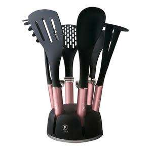 Berlinger Haus 7-Piece Nylon Kitchen Utensil Set - i-Rose Edition