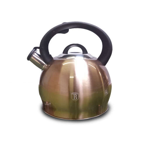 Berlinger Haus 3L Stainless Steel Whistling Kettle - Rose Gold Edition, BH-1075