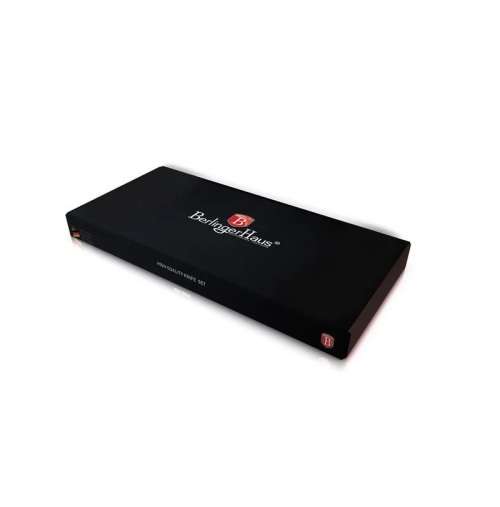 Berlinger Haus 6-Piece Steak Knife Set with Antique Wood Handle - Laguiole, BH-2438