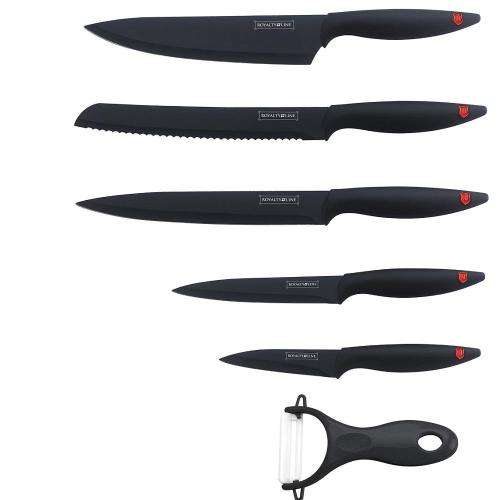 Royalty Line 5-Piece Marble Coating Knife Set, RL-NH5B