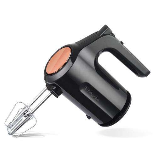 Berlinger Haus 200W Stainless Steel Hand Mixer - Black Rose Collection