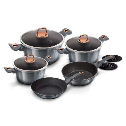 Berlinger Haus Cookware Set | 10 Piece | Moonlight Edition