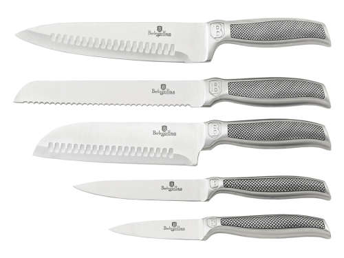 Berlinger Haus BH-2252 6 pcs knife set with wood stand ,Phantom Line