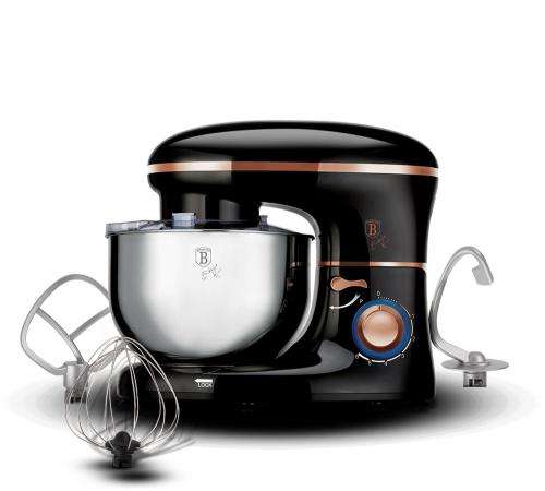 BERLINGER HAUS 1300W HEAVY DUTY KITCHEN MACHINE - BLACK ROSE COLLECTION
