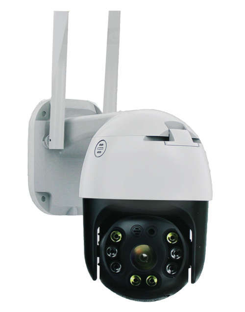 Q- S4 High Definition WIFI & Motion Detection Surveillance Camera & Intercom with Antenna