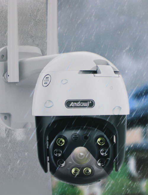 Q- S4 High Definition WIFI & Motion Detection Surveillance Camera & Intercom with Antenna
