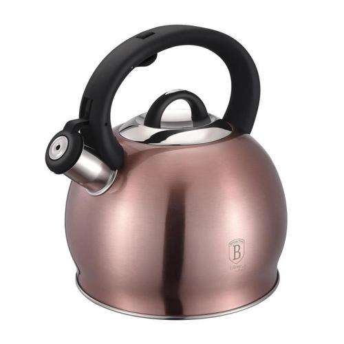 BERLINGER HAUS 3L STAINLESS STEEL WHISTLING KETTLE I-ROSE EDITION
