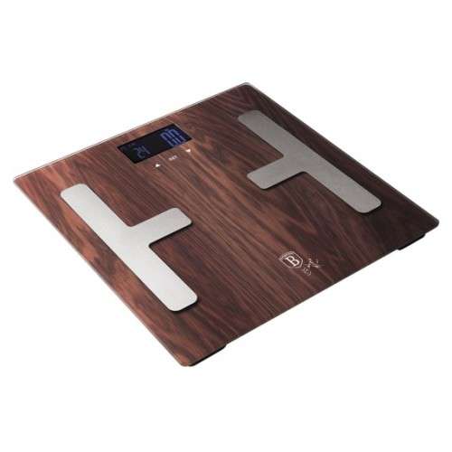 Berlinger Haus 150kg Smart Digital Body Fat Bathroom Scale - Rose Wood