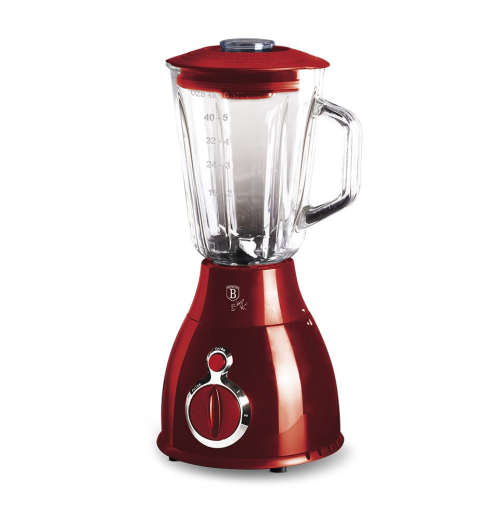Berlinger Haus 600w Table Blender with 1.5L Glass Jar - Burgundy