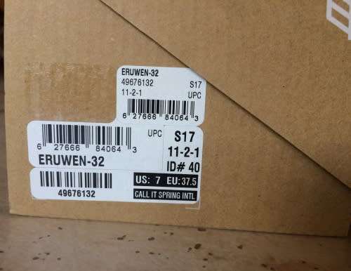 NEW Call it Spring SHOES IN SIZE 37.5 (SIZE 4.5)