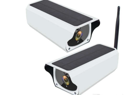 Solar wifi bullet camera-low power