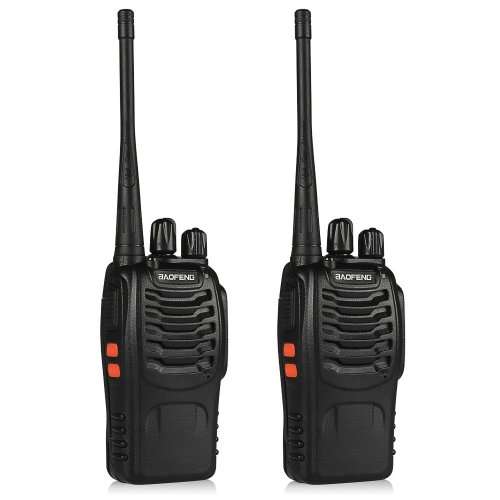 TWO-WAY UHF 5KM RANGE RADIOS (TWO RADIOS)