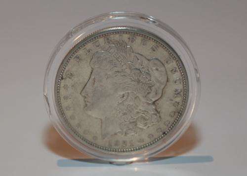 E PLURIBUS UNUM 1921 - SILVER COIN - 1 DOLLAR - USA