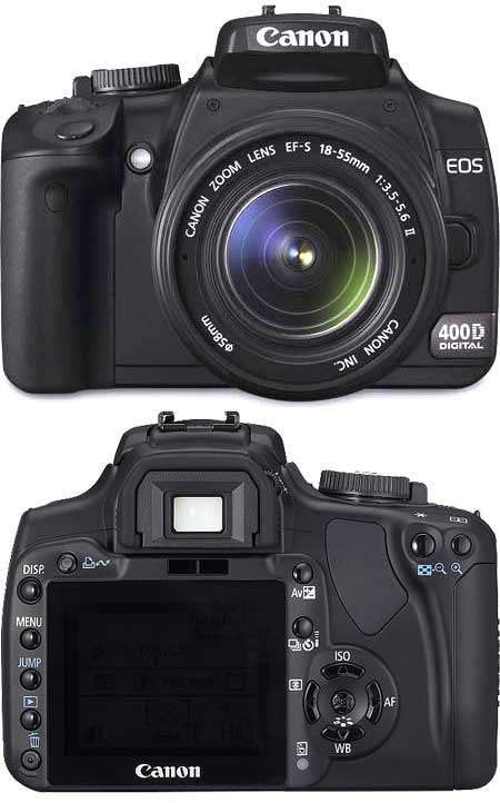 CANON EOS 400D Digital SLR with lens/ bag/ memory card/ charger like new