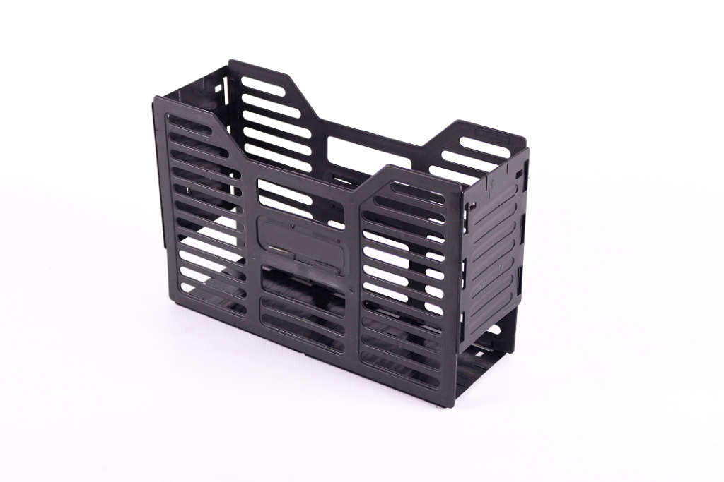 A4 RECYCLED SLATED FILING CONTAINERS - BLACK 15 PACK