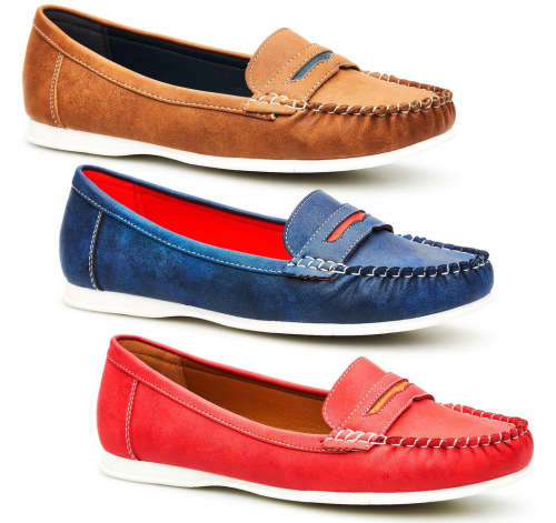 Ladies' Pierre Cardin Slip On Casual Shoes (LPC728)