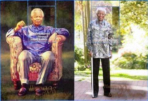 Nelson Mandela's 90th Birthday Combo