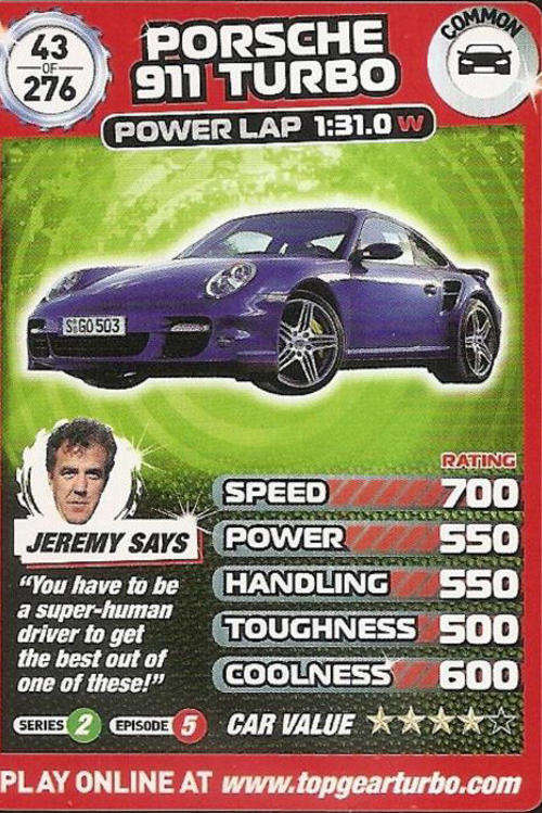 Top Gear Turbo Challenge - Common - 43 - Porsche 911 Turbo
