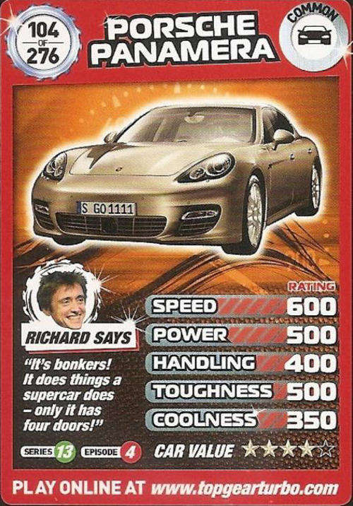 Top Gear Turbo Challenge - Common - 104 - Porsche Panamera