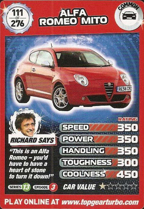 Top Gear Turbo Challenge - Common - 111 - Alfa Romeo Mito