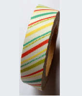 Colourful Stripes And Dots Washi Tape
