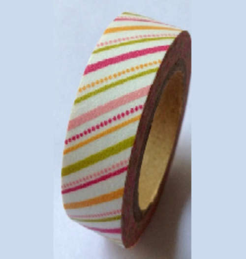 Very Colourful Stripes And Dots Washi Tape