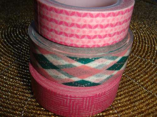 Dark Pink Washi Tape Set