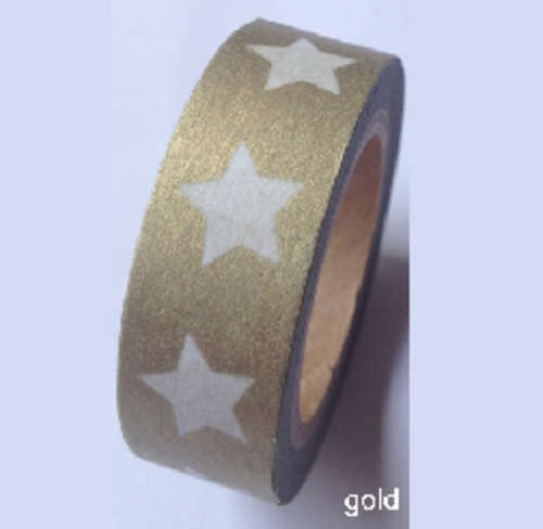 Golden Star Washi Tape
