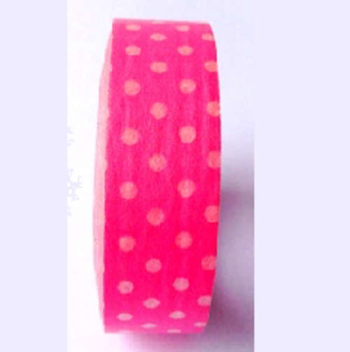 Pink Polka Dots Washi Tape
