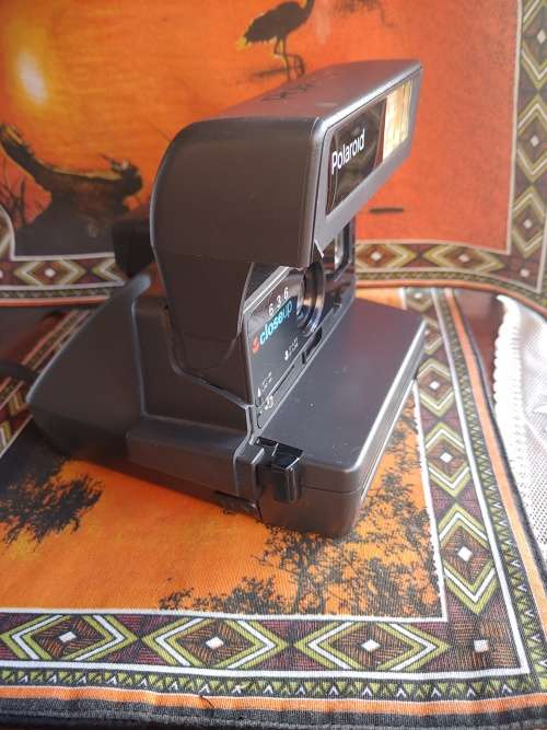 Camera poloroid 636 closeup